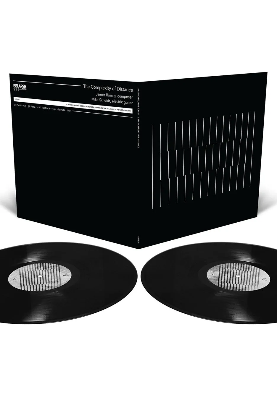 james-romig-mike-scheidt-complexity-of-distance-double-vinyle-2lp image 1