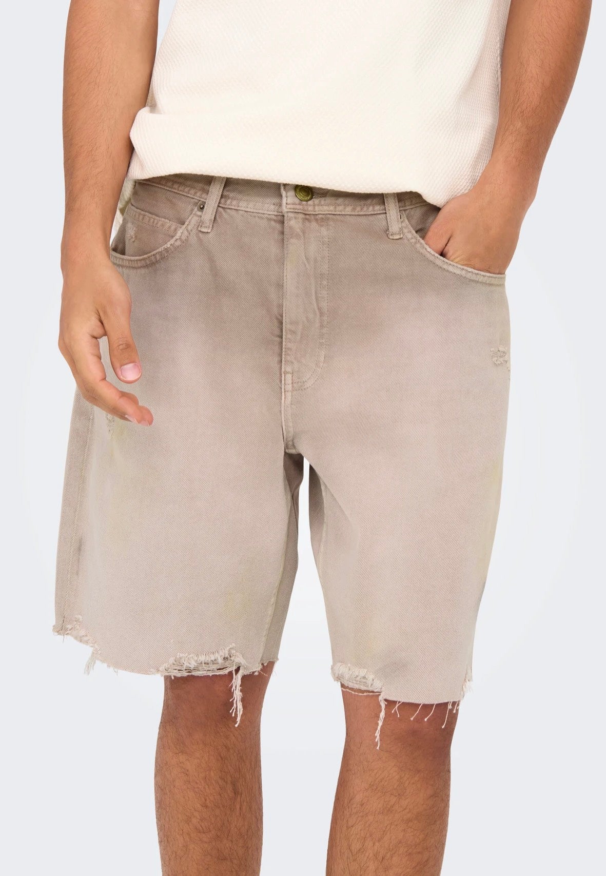 only-sons-edge-short-jean-bleu-d-lav-homme image 4