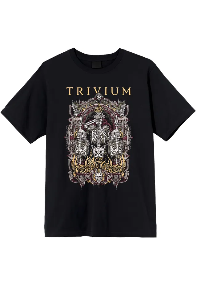 trivium-skelly-frame-t-shirt-homme-noir image 1
