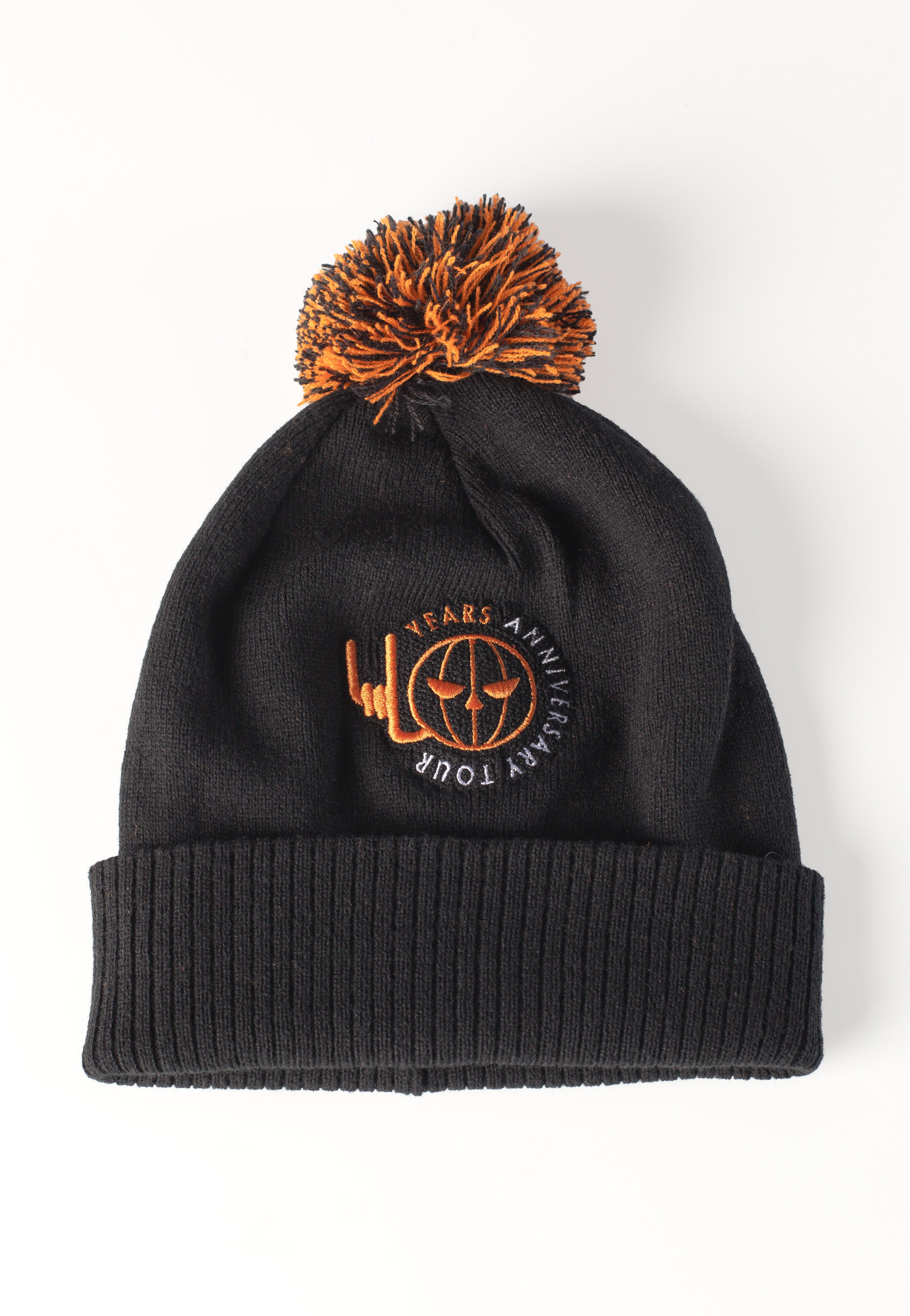 helloween-40-years-pumpkin-beanie-noir-pompon image 3