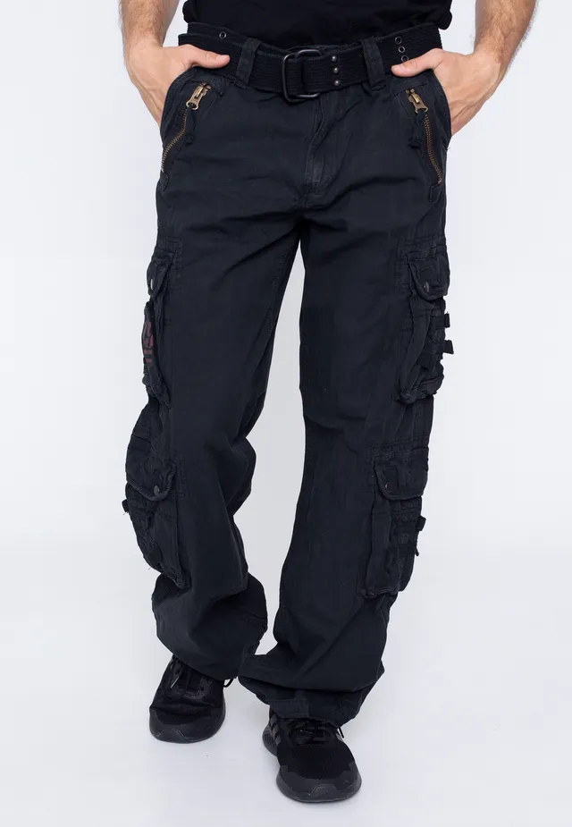 surplus-royal-traveler-cargo-homme-noir image 1