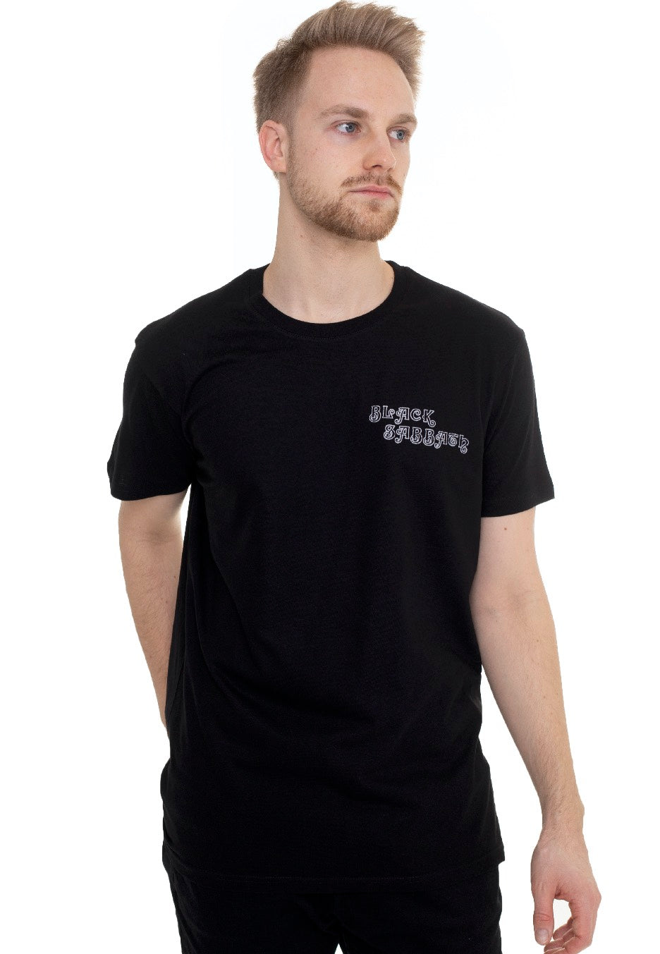 black-sabbath-debut-album-t-shirt-noir-homme image 1