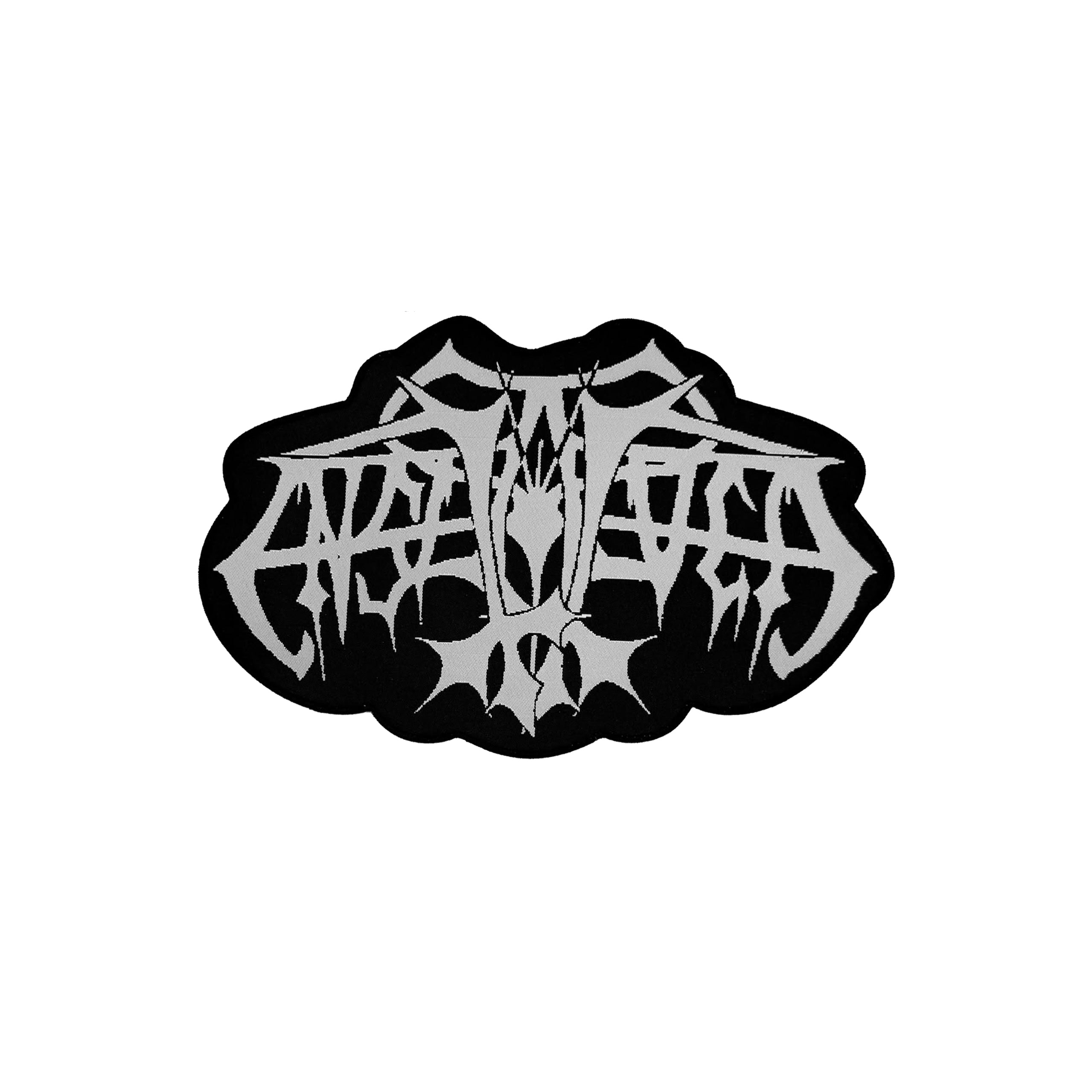 enslaved-logo-cusson-tiss-oversized-bordure-noire-30-cm image 2