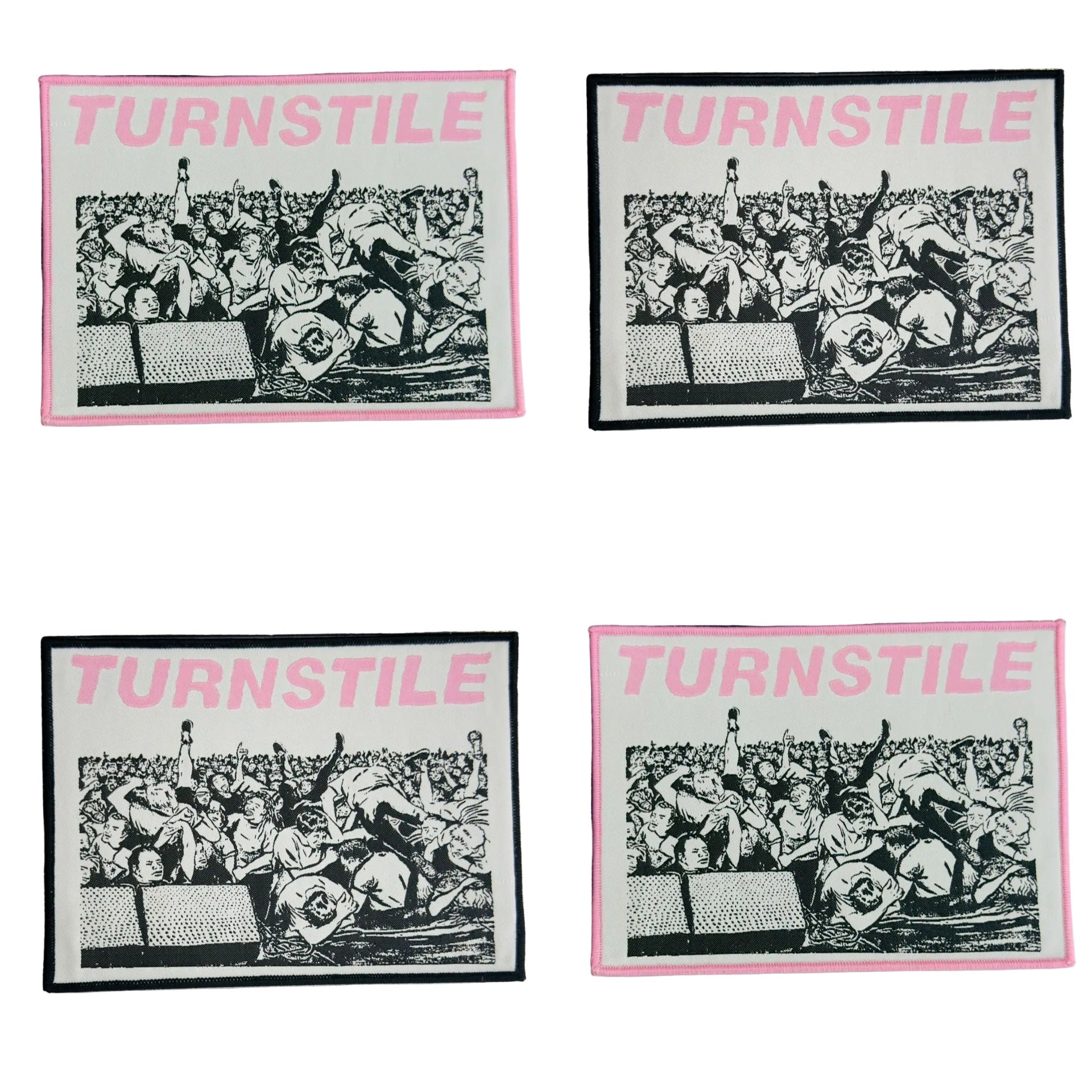 turnstile-hardcore-patch-tiss-bordure-noire image 5