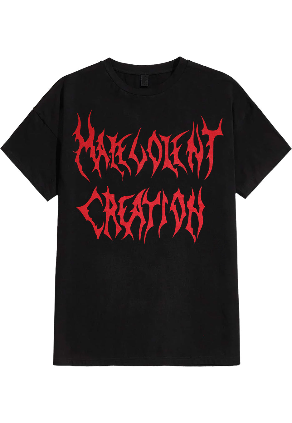 malevolent-creation-logo-t-shirt-noir-death-metal-homme image 1