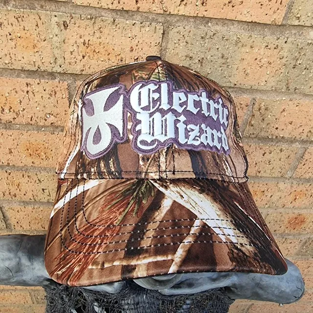 783punx-electric-wizard-casquette-baseball-leaf-camo-phosphorescent image 1