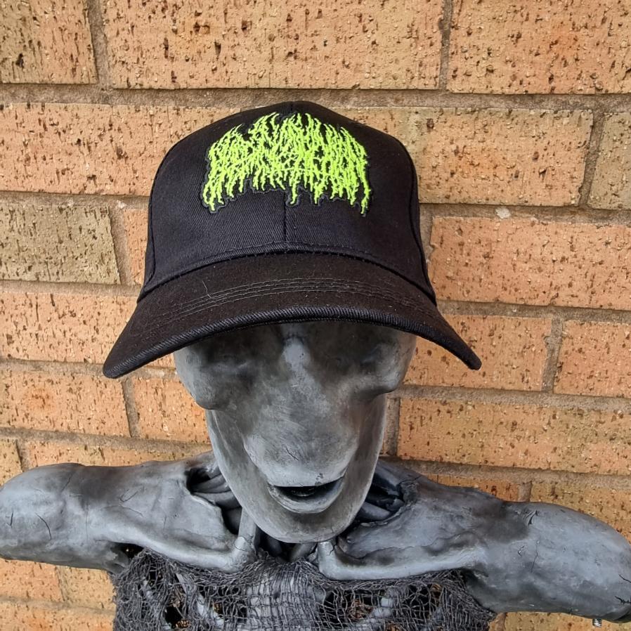 783punx-blood-incantation-logo-casquette-baseball-phosphorescente image 1