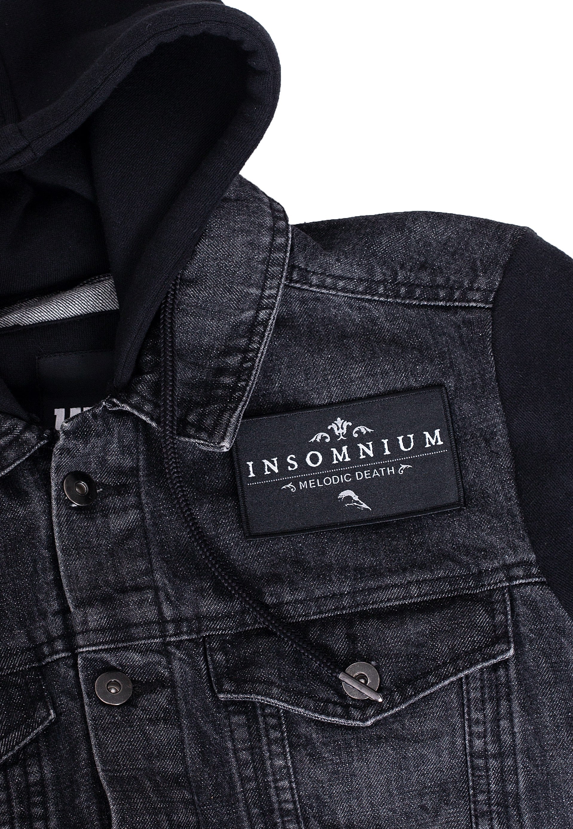 insomnium-melodic-death-patch-cusson-noir-10-cm image 2