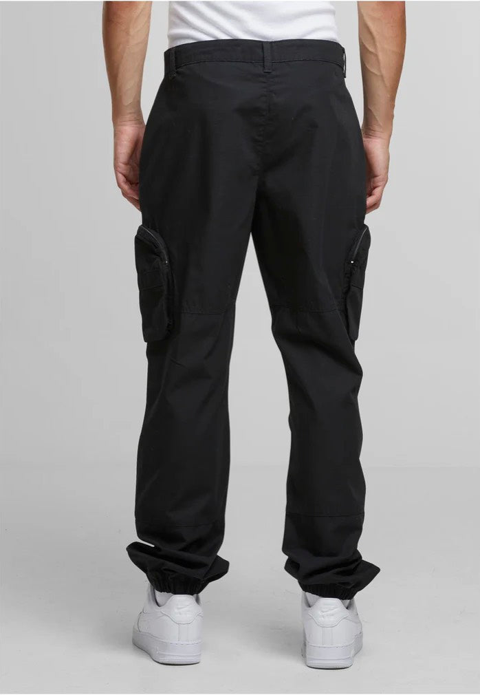 urban-classics-ripstop-loose-fit-cargo-pantalon-noir-coton image 3