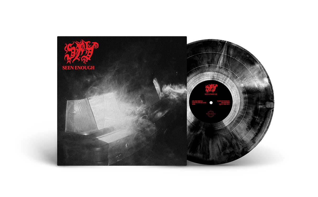 spy-seen-enough-vinyle-12-ep-vert-blanc-splatter image 5