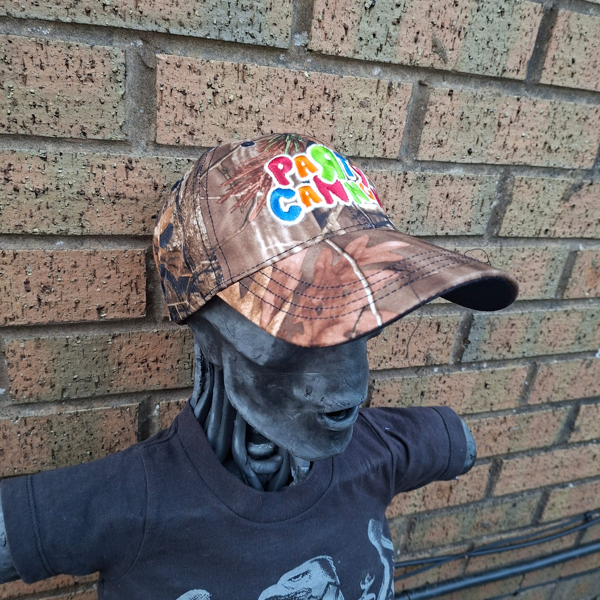 party-cannon-logo-casquette-baseball-camo-phosphorescente image 5