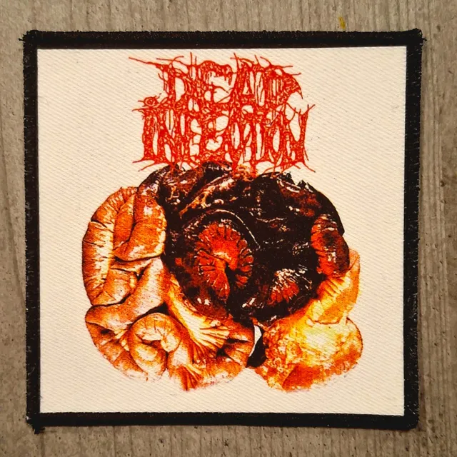 783punx-small-patch-dead-infection-patch-blanc-coudre image 1