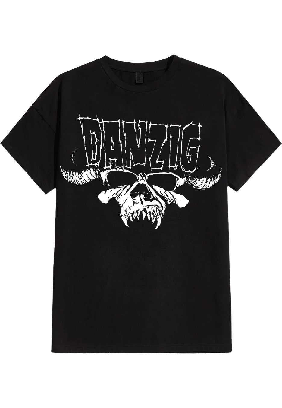 danzig-classic-logo-t-shirt-jersey-noir-homme-m image 1