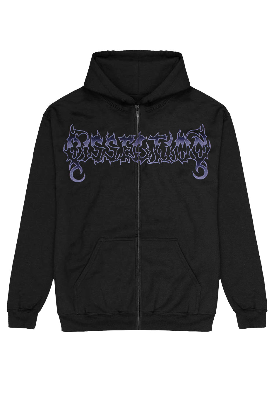 dissection-somberlain-sweat-zipp-noir-death-metal image 1