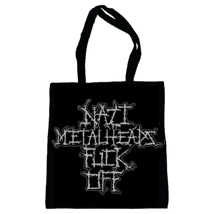 783punx-nazi-metalheads-fuck-off-tote-bag-sac-coton image 1