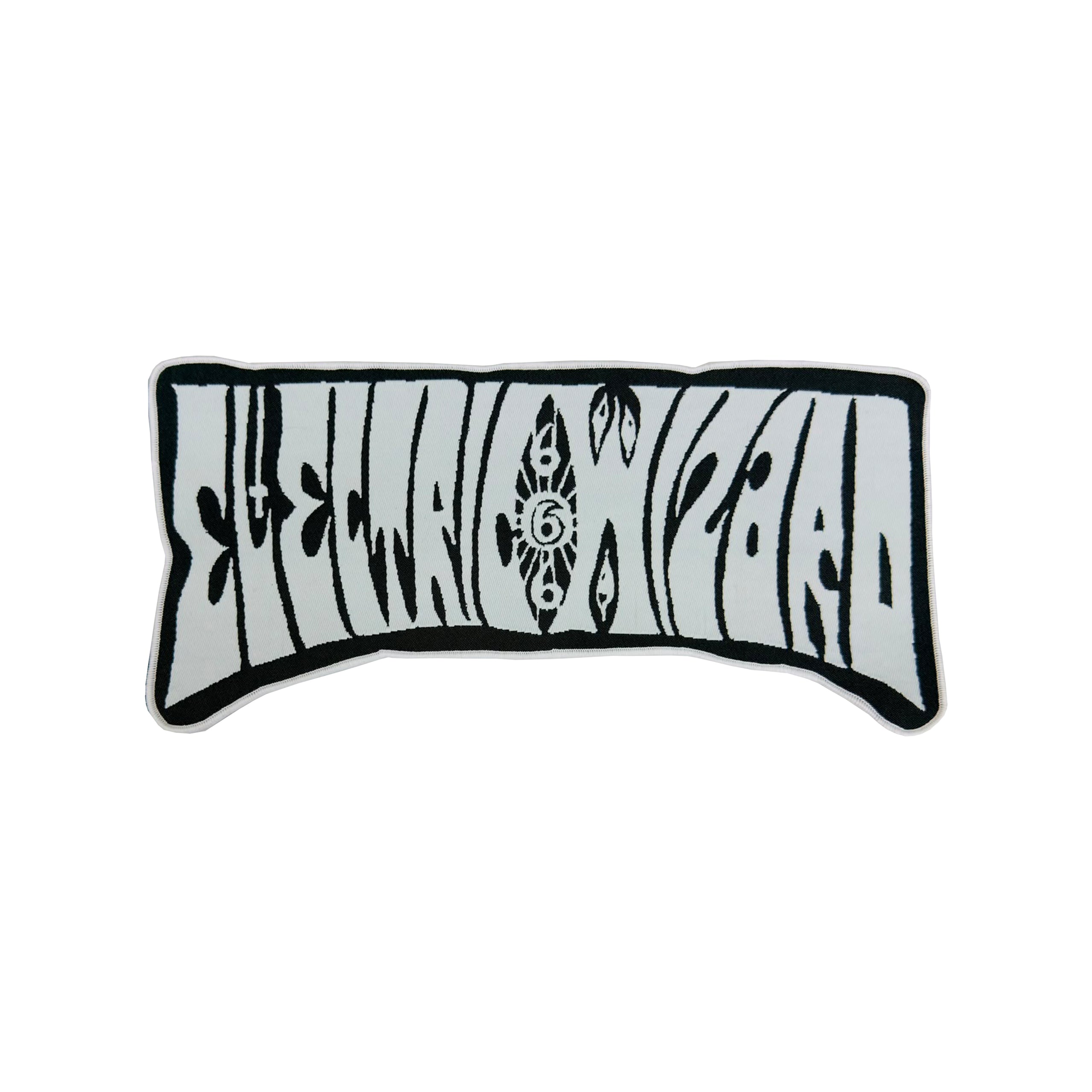 electric-wizard-logo-patch-tiss-oversize-bordure-noire image 4