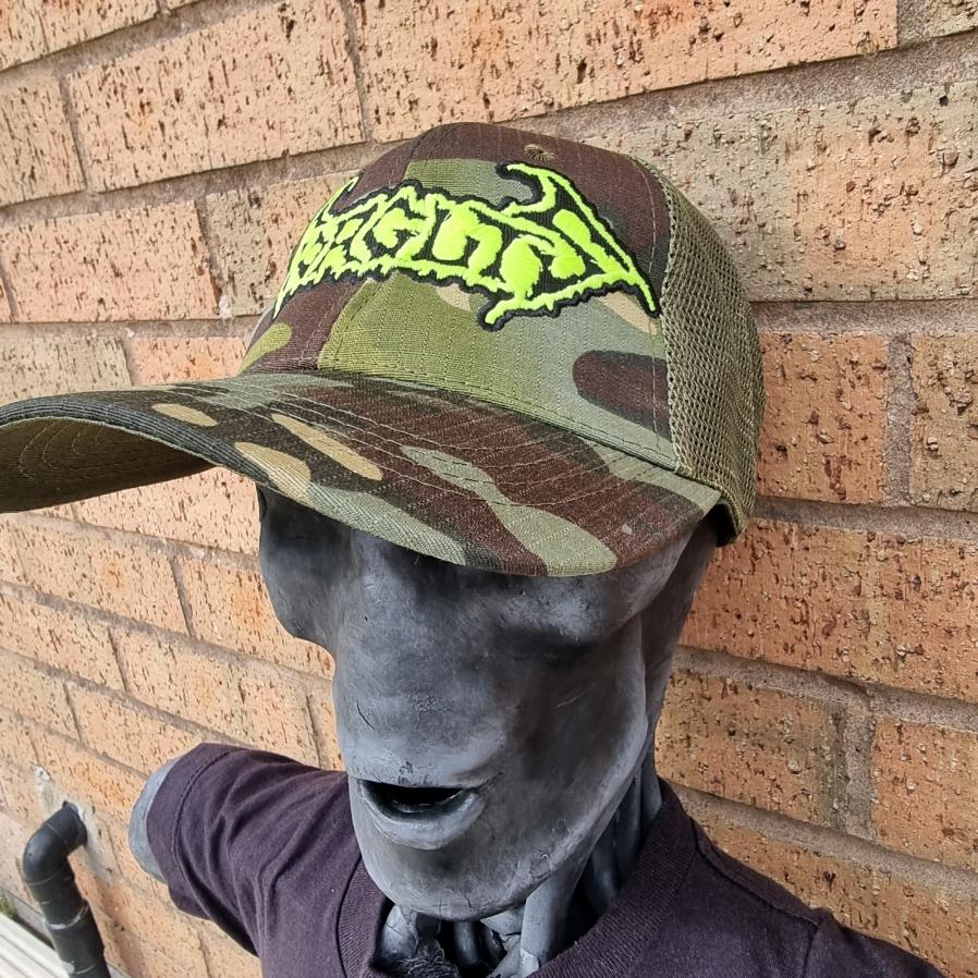 783punx-gorguts-casquette-trucker-camo-phosphorescent image 3