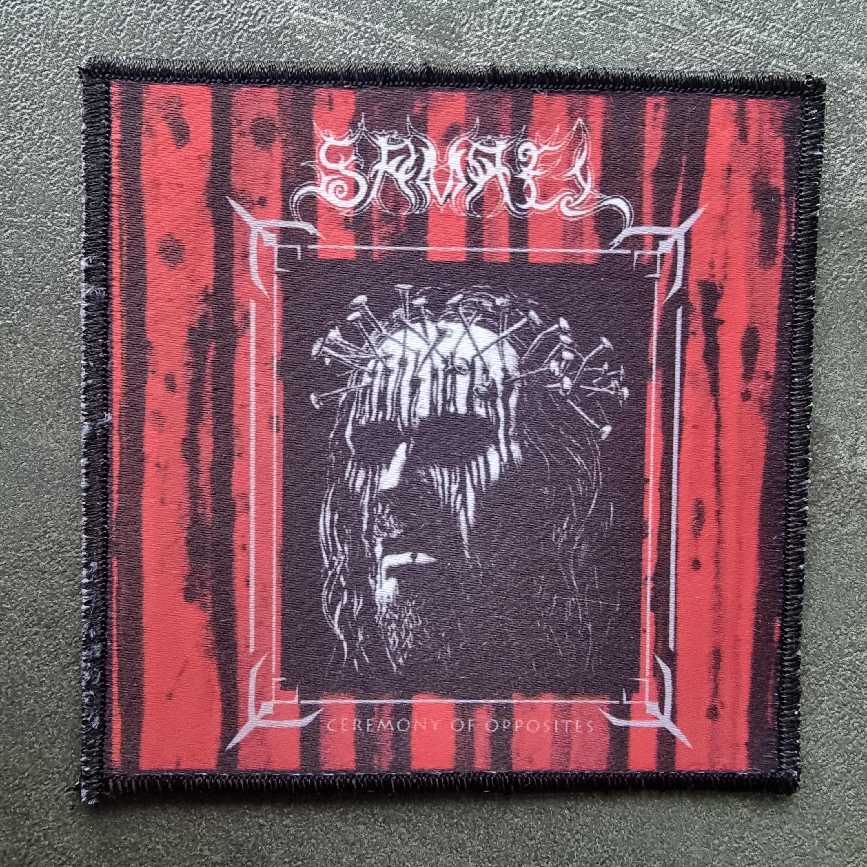 samael-ceremony-of-opposites-patch-black-metal-coudre image 1