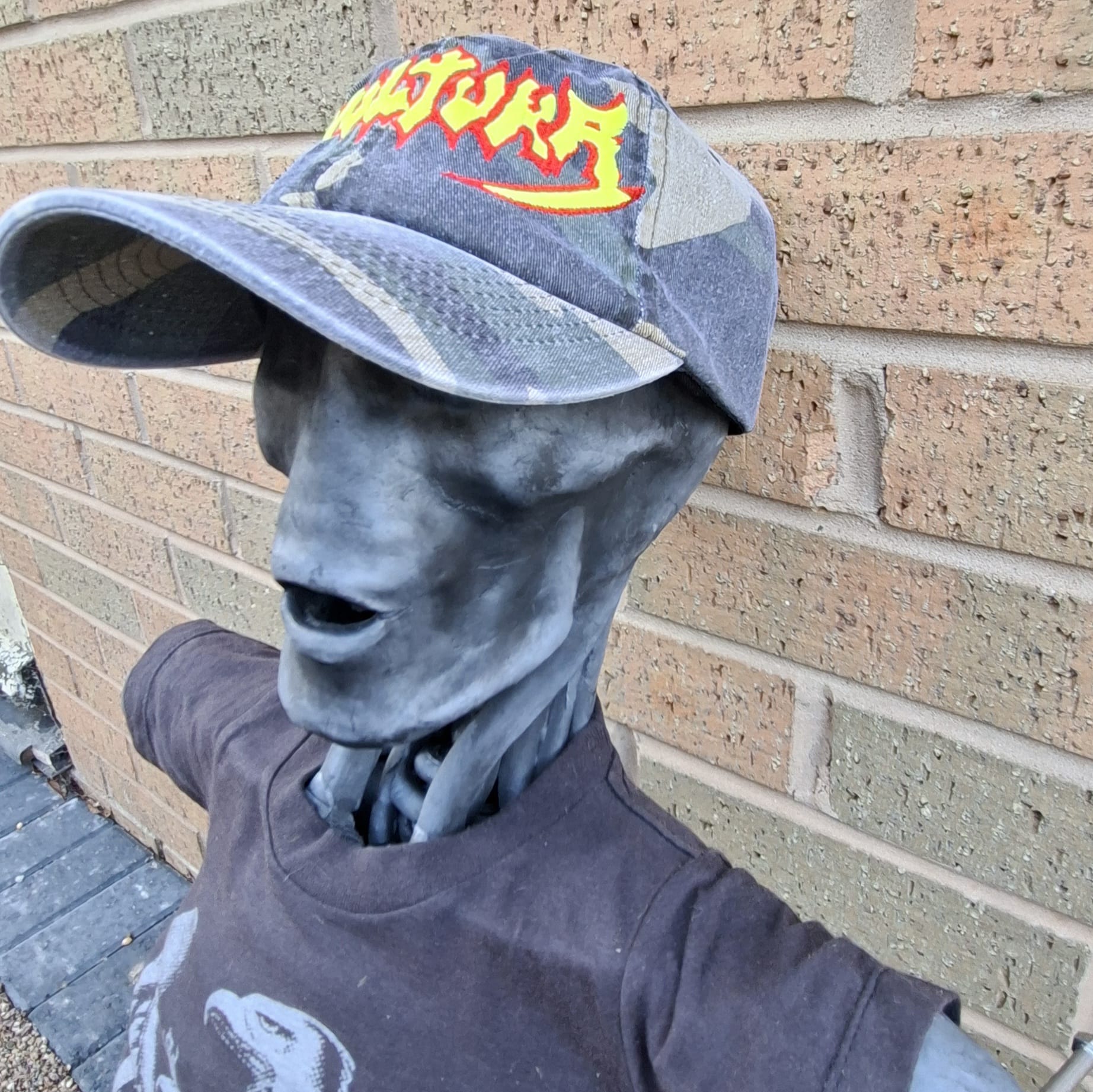783punx-caps-sepultura-old-casquette-dad-cap-camo-vert-phospho image 4