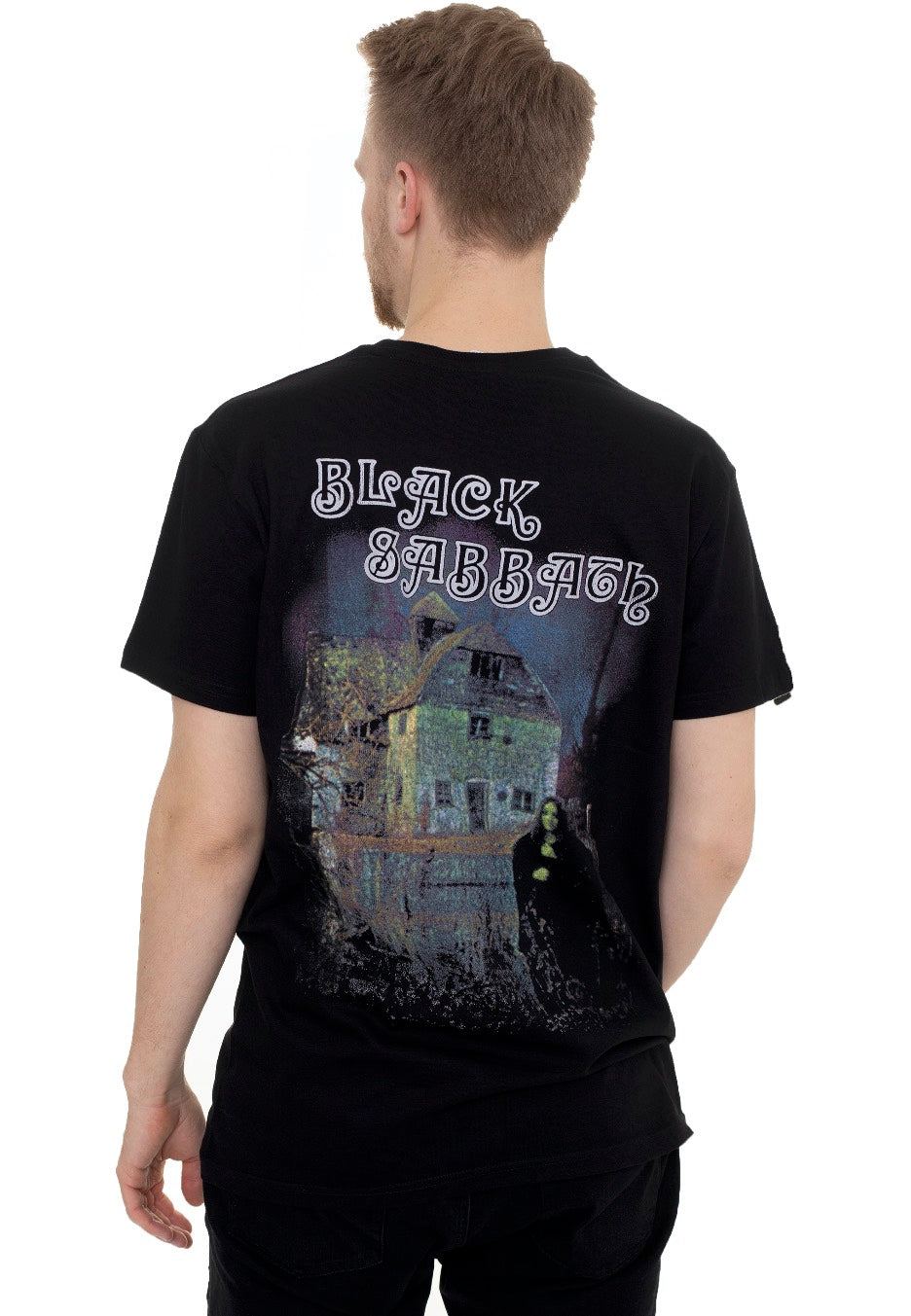 black-sabbath-debut-album-t-shirt-noir-homme image 3
