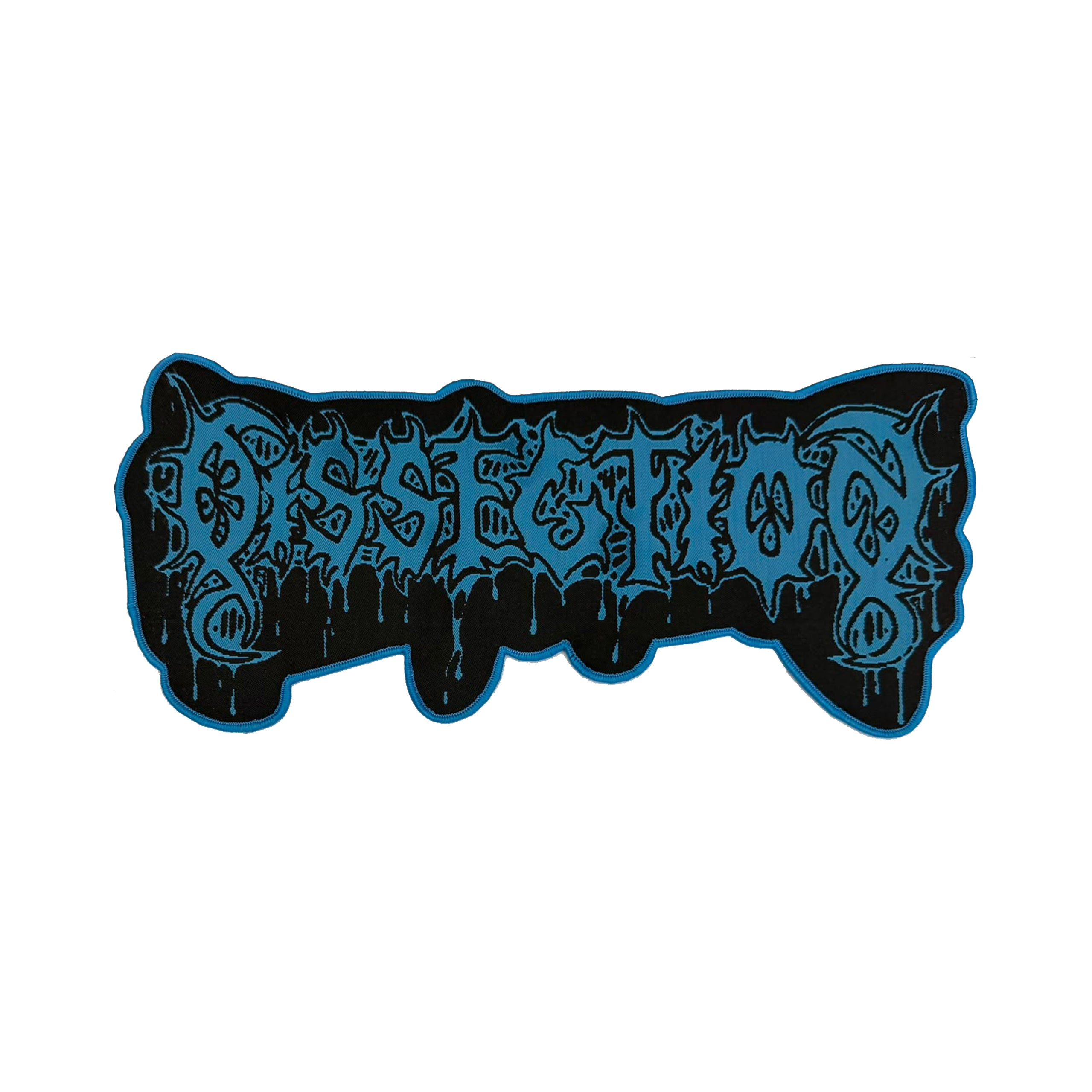 dissection-logo-patch-tiss-oversize-bordure-noire image 4