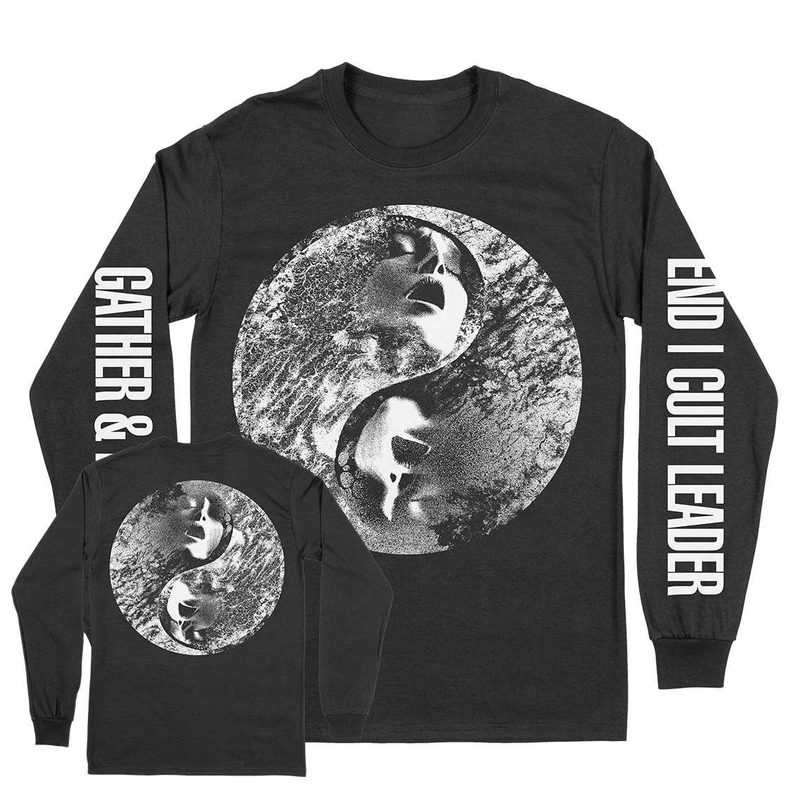 end-gather-mourn-t-shirt-manche-longue-blanc image 1