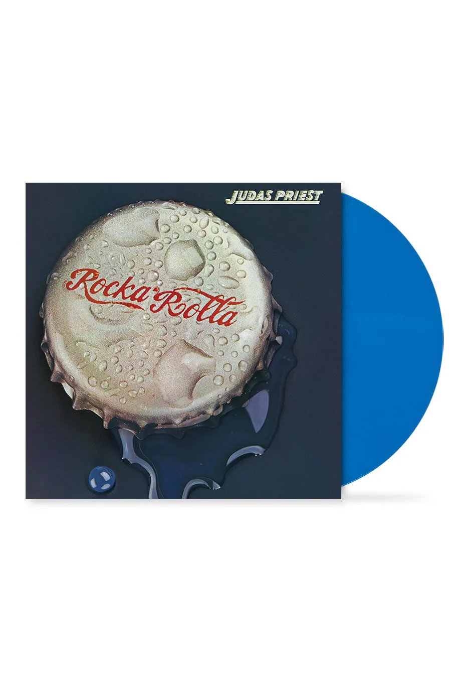 judas-priest-rocka-rolla-50th-anniversary-vinyle-bleu-heavy-metal image 1