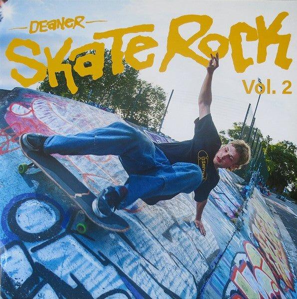 v-a-deaner-skate-rock-vol-2-vinyle-lp-jaune-skate-punk image 1