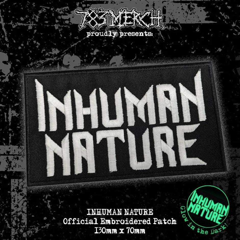 inhuman-nature-logo-patch-brod-phosphorescent-13x7 image 1