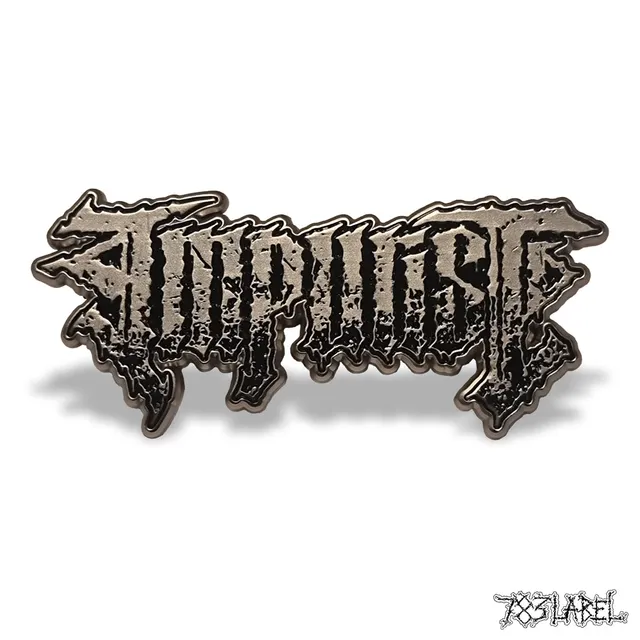 impurist-logo-pin-s-mail-55x23mm-nickel-mat image 1