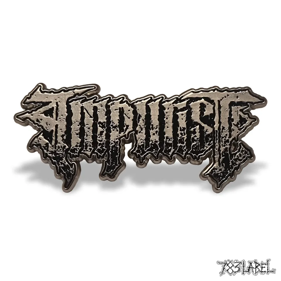 impurist-logo-pin-s-mail-55x23mm-nickel-mat image 1