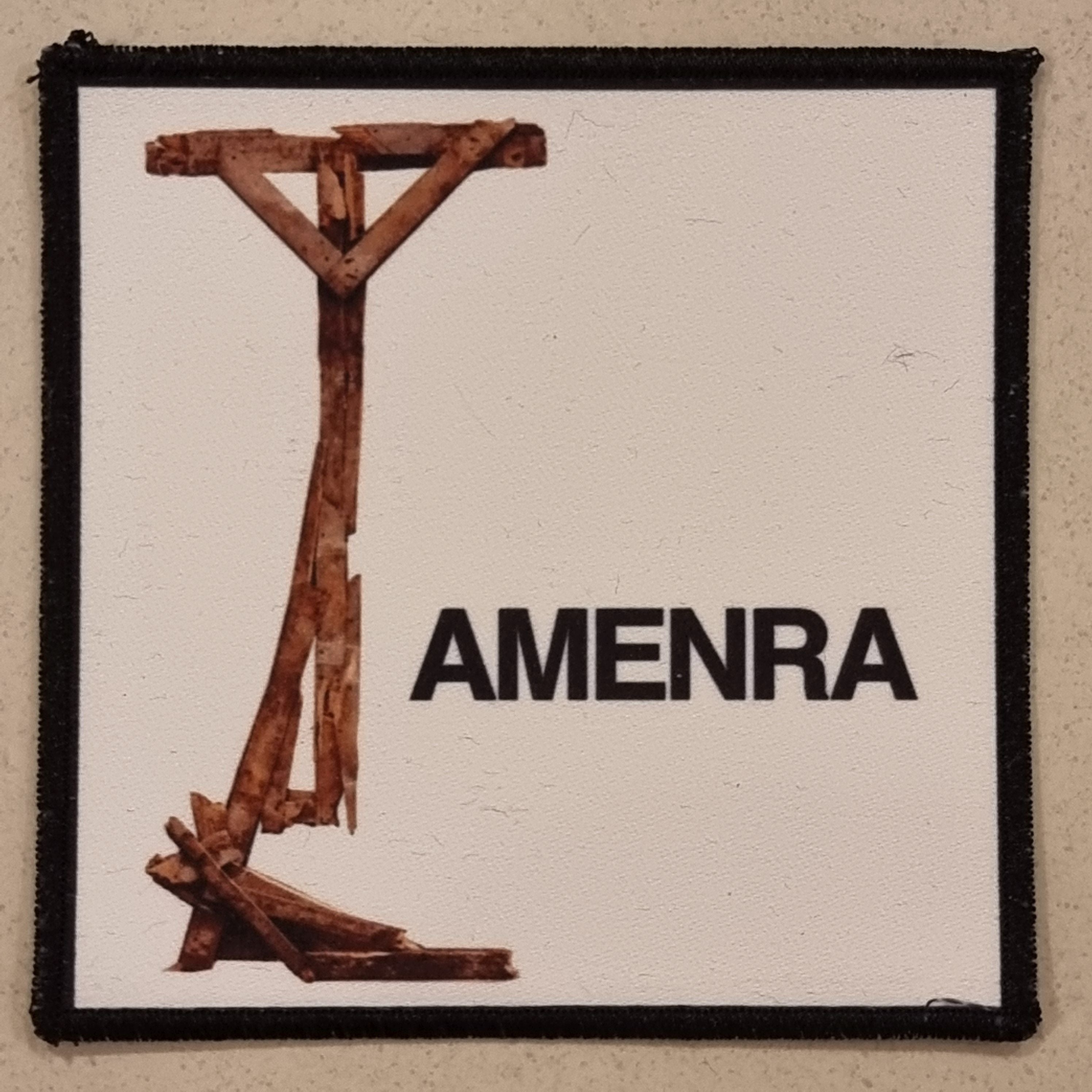 amenra-galg-patch-tiss-noir-coudre image 1
