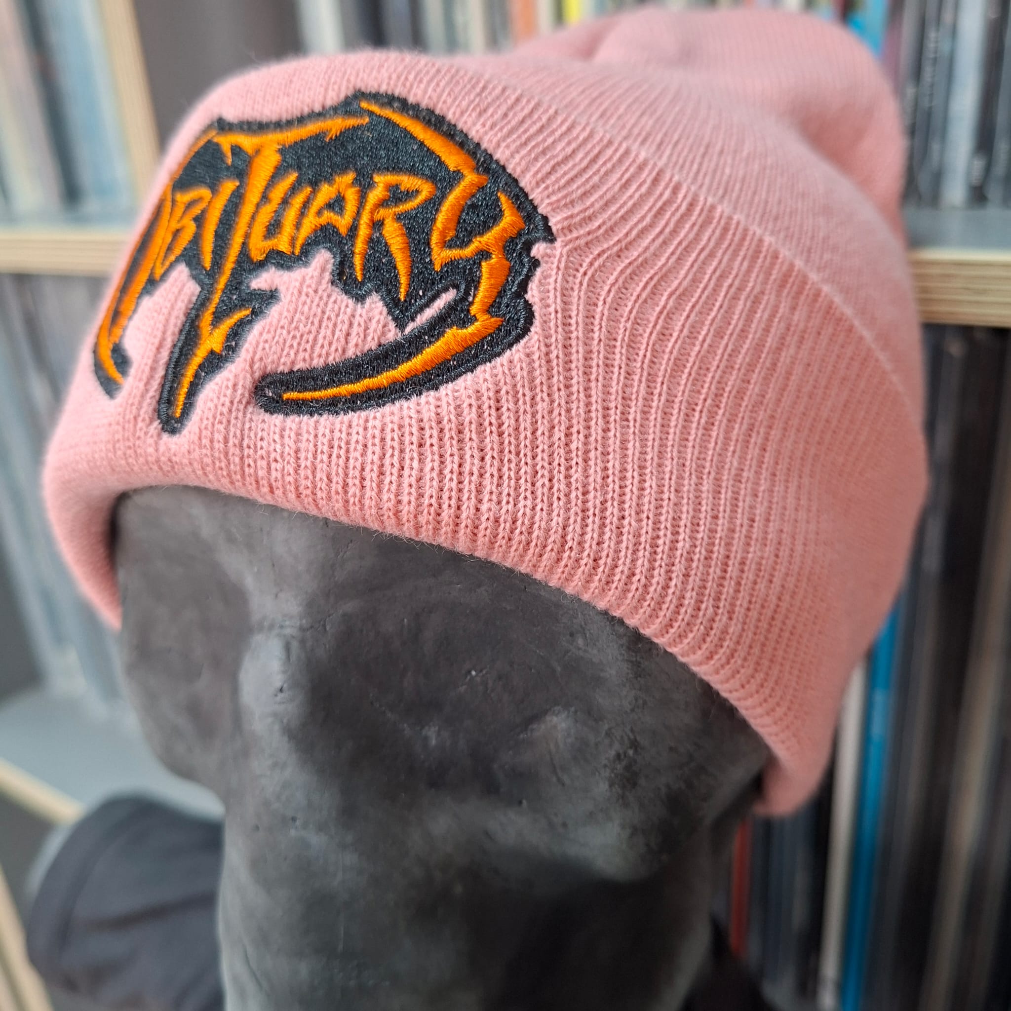 obituary-logo-orange-bonnet-rose-brod-death-metal image 2