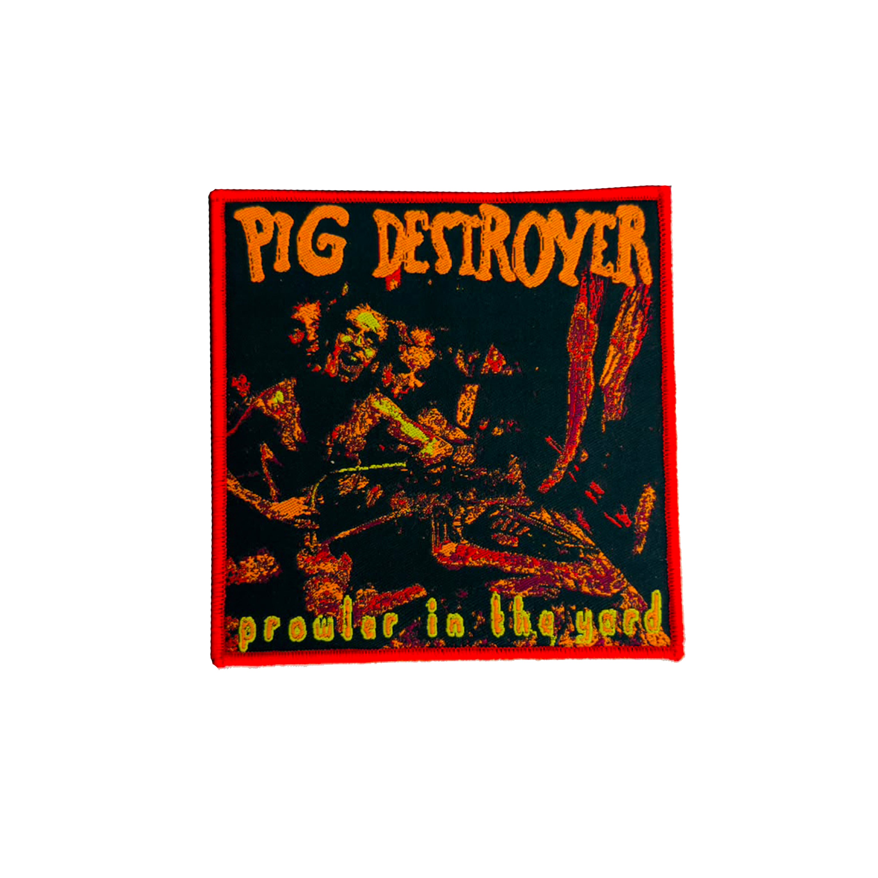 pig-destroyer-prowler-in-the-yard-patch-tiss-bordure-noire image 4