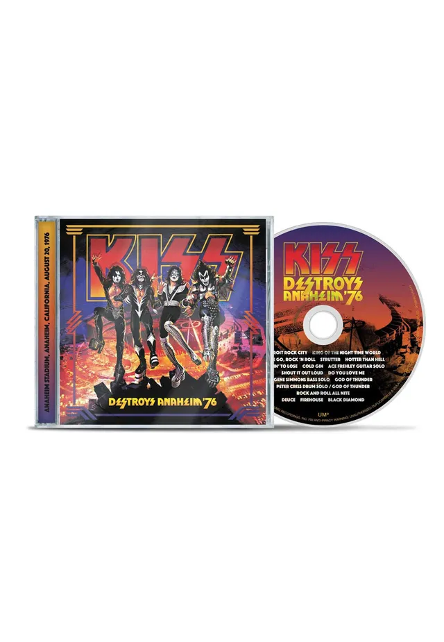 kiss-destroyer-anaheim-76-cd-live-classic-rock-1976 image 1