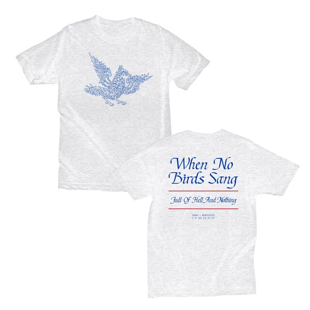 full-of-hell-nothing-bird-t-shirt-cendre-coton image 1