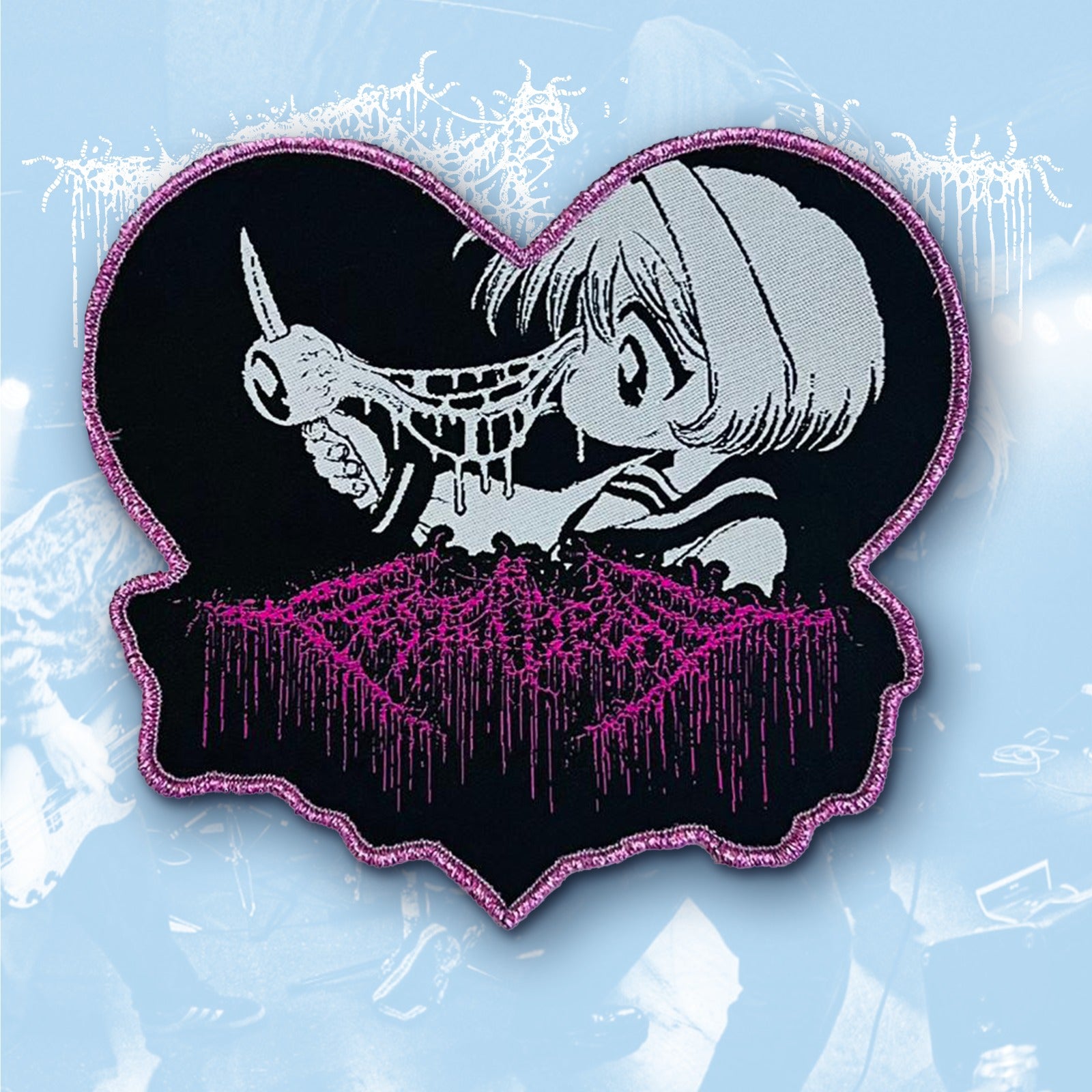 festerdecay-ichigo-cha-n-patch-tiss-bord-noir image 6