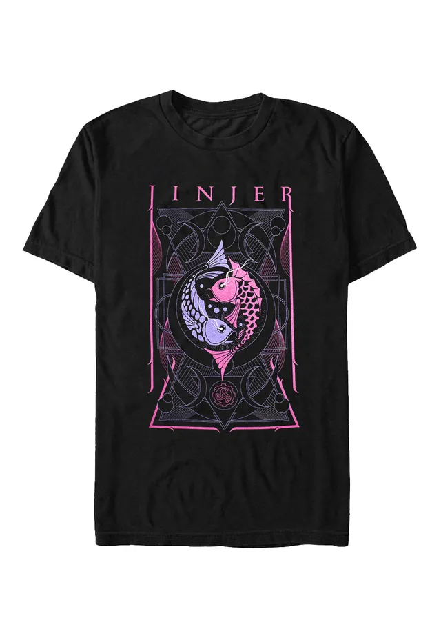 jinjer-pisces-alive-t-shirt-noir-metalcore-taille-s image 1