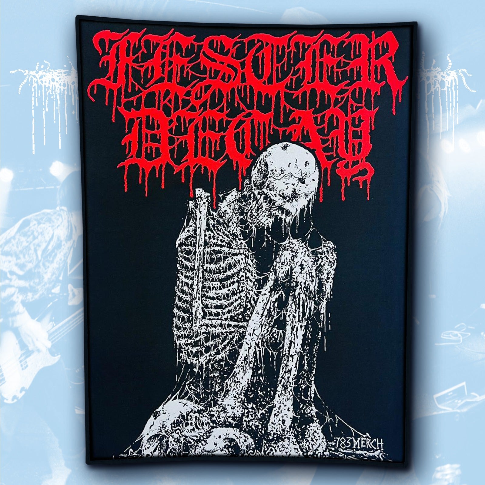 festerdecay-from-the-dark-tomb-backpatch-tiss-bord-noir image 2