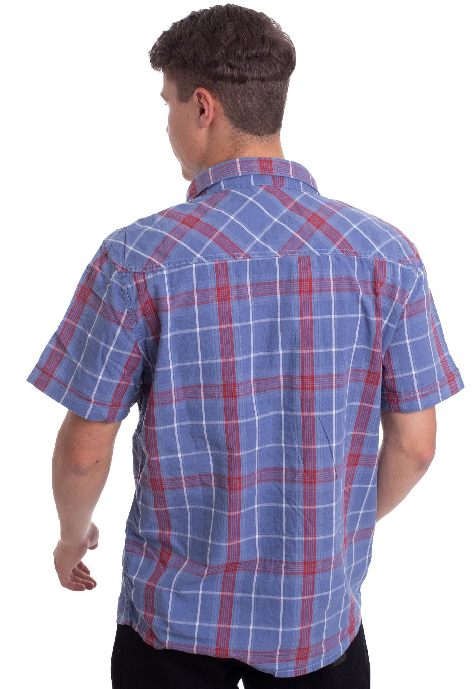 brandit-roadstar-red-blue-chemise-carreaux-bleue-homme image 3