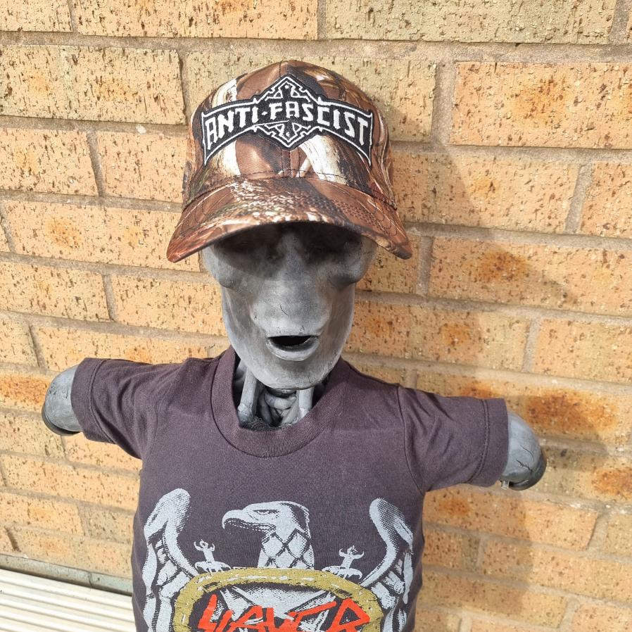 783punx-bolt-thrower-anti-fascist-casquette-baseball-camo-phosphorescent image 1
