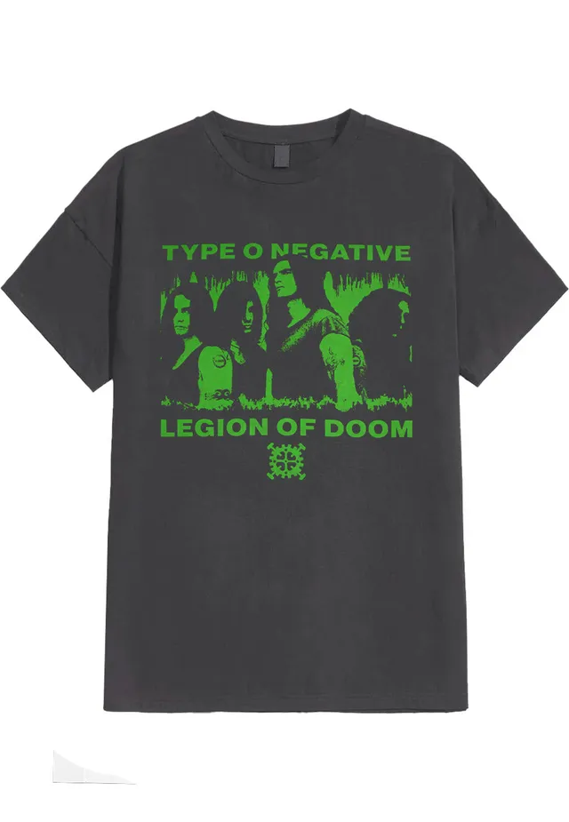 type-o-negative-legion-of-doom-t-shirt-metal-gris-m image 1