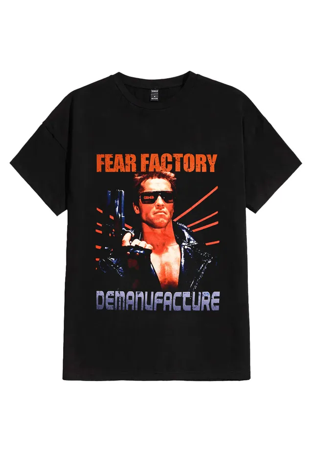 fear-factory-terminator-t-shirt-noir-metal-manches-courtes image 1