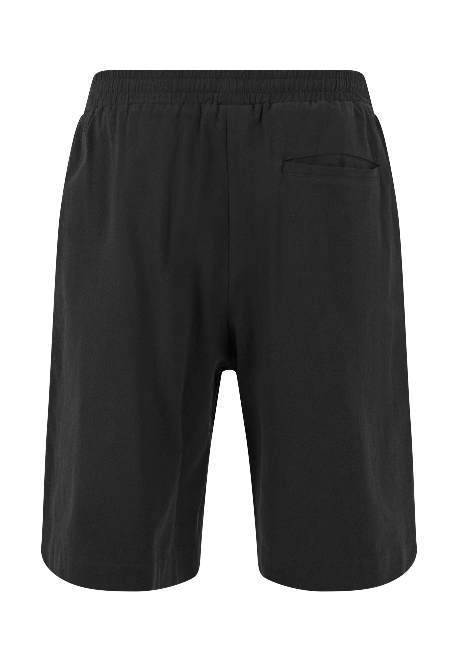 urban-classics-wide-crepe-short-noir-coton-homme image 6