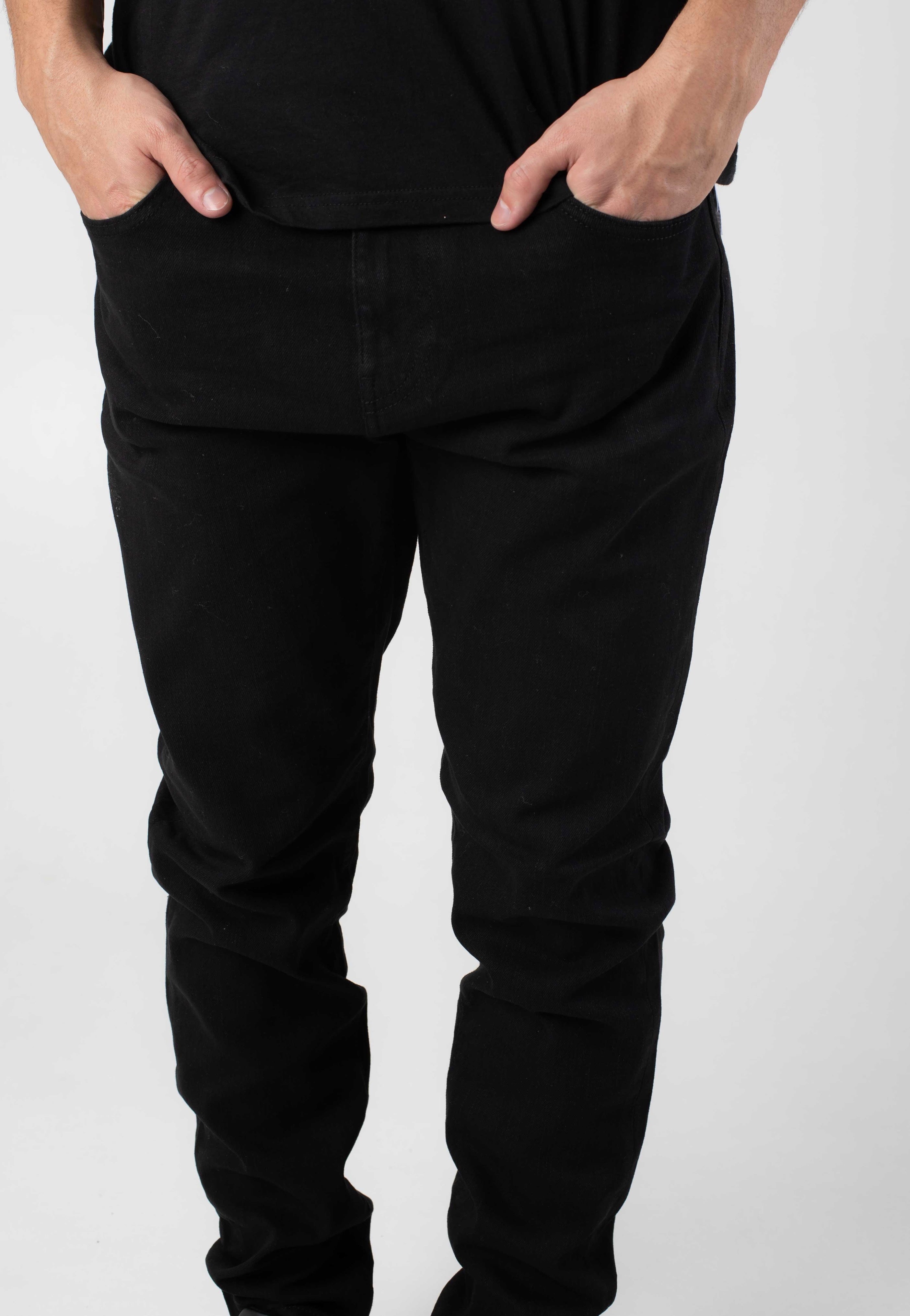 only-sons-rope-slim-jean-noir-tapered-homme image 7