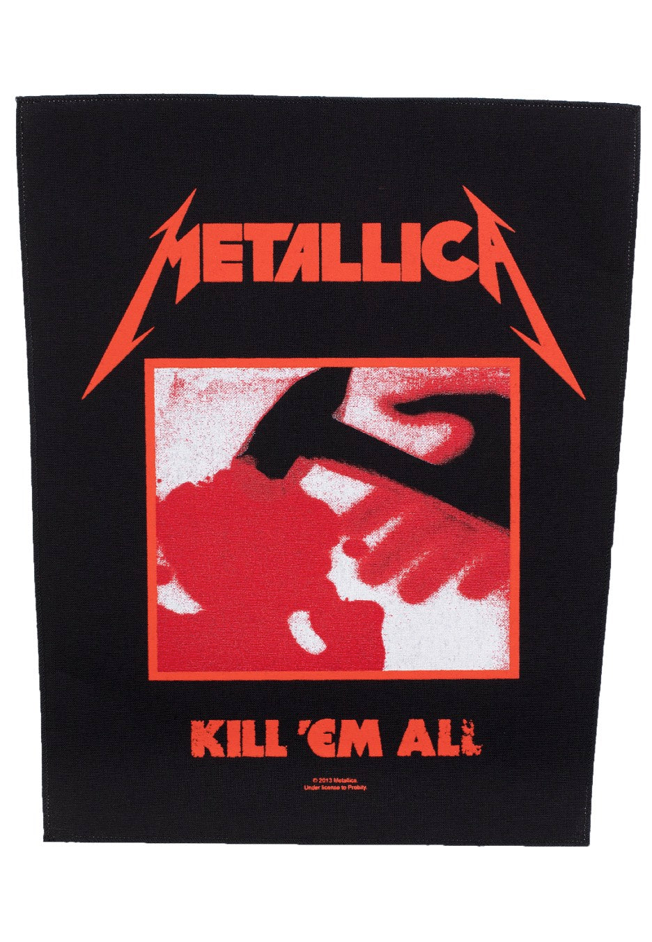 metallica-kill-em-all-backpatch-patch-dos-multicolore-taille-unique image 1