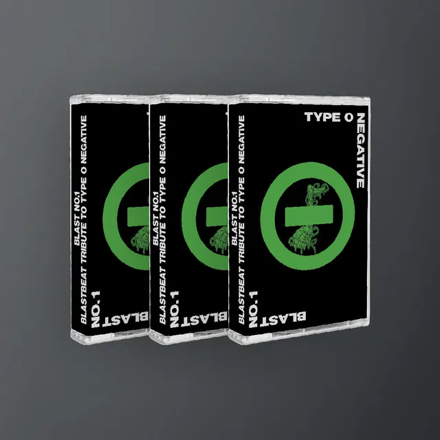 783punx-tapes-blast-no-1-tribute-type-o-negative-cassette-noire image 1