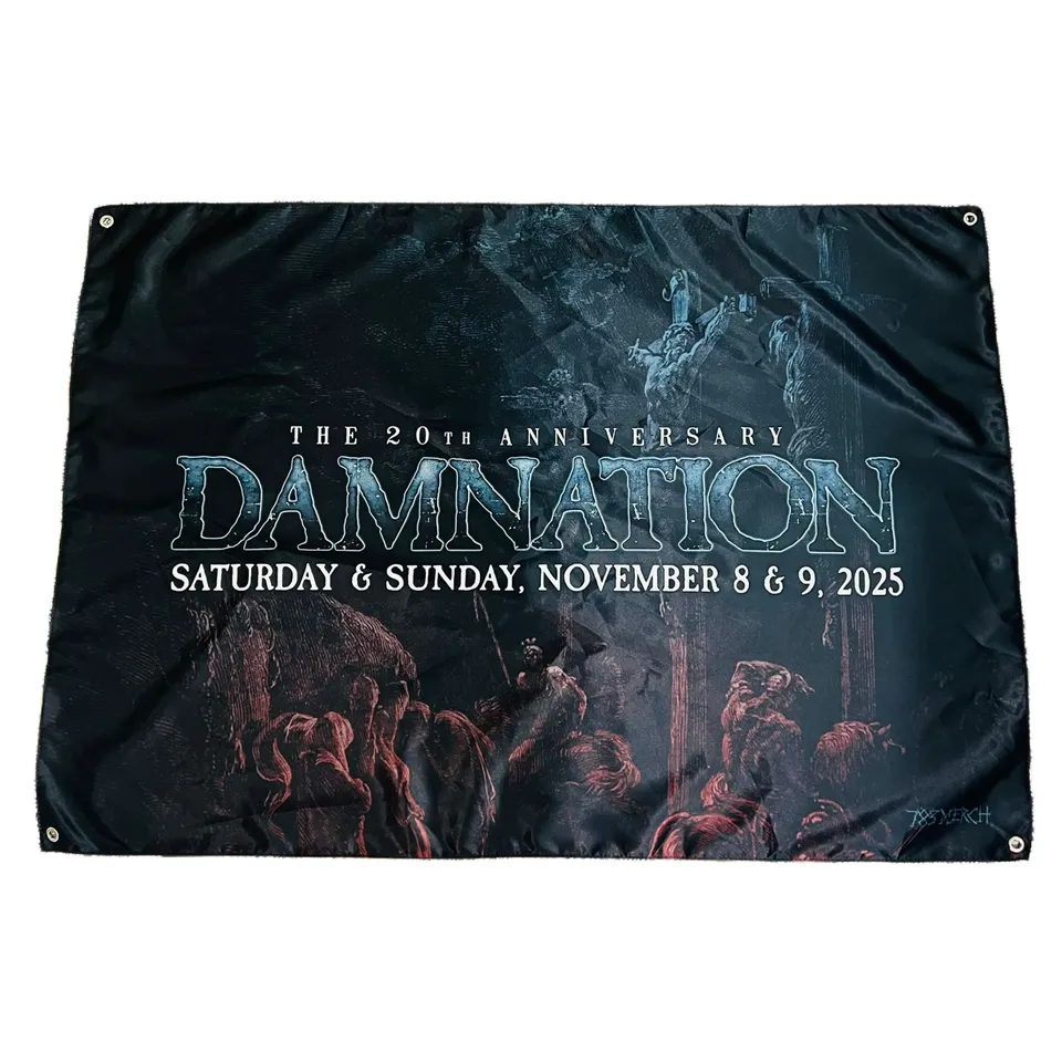 damnation-festival-2025-drapeau-tissu-100x70-cm image 1