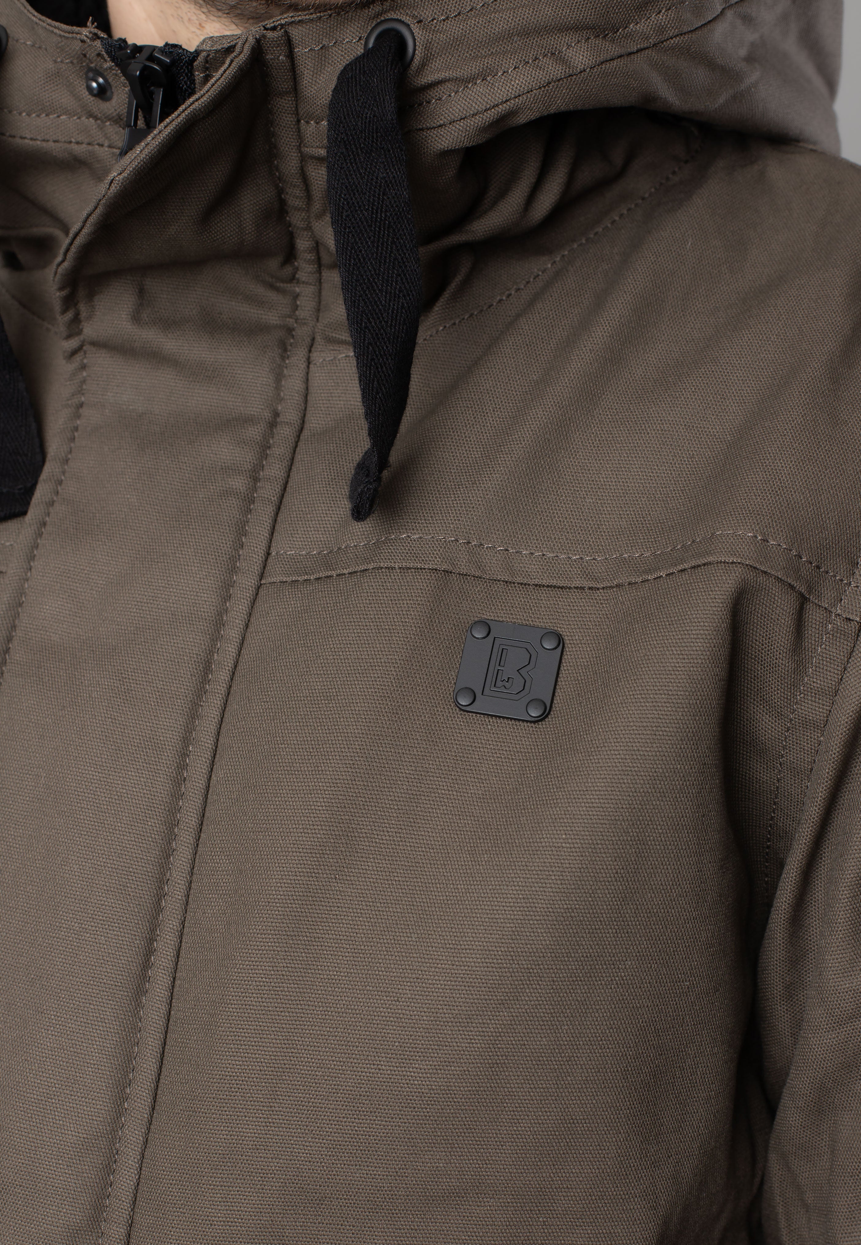 brandit-essential-olive-veste-hiver-homme-twill image 6