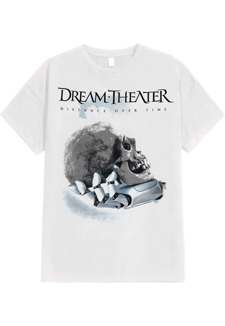 dream-theater-distance-over-time-t-shirt-blanc-metal-prog image 1